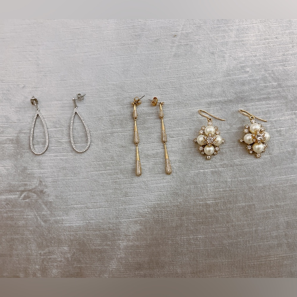 3 sparking earring bundle